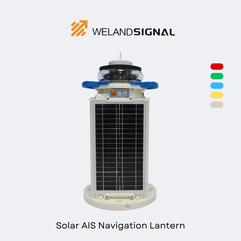 AIS60 IP68 Lanterne solaire de navigation marine avec GPS et intégration globale transparente de Beidou, navigation intelligente