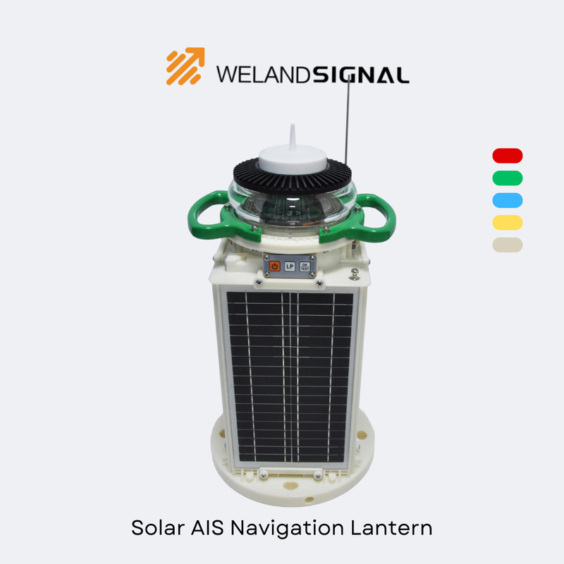 Feux de navigation pour bateaux à énergie solaire AIS60 IP68 avec intégration globale transparente GPS et Beidou, navigation intelligente