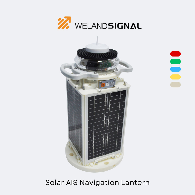 Feux de navigation pour bateaux à énergie solaire AIS60 IP68 avec intégration globale transparente GPS et Beidou, navigation intelligente