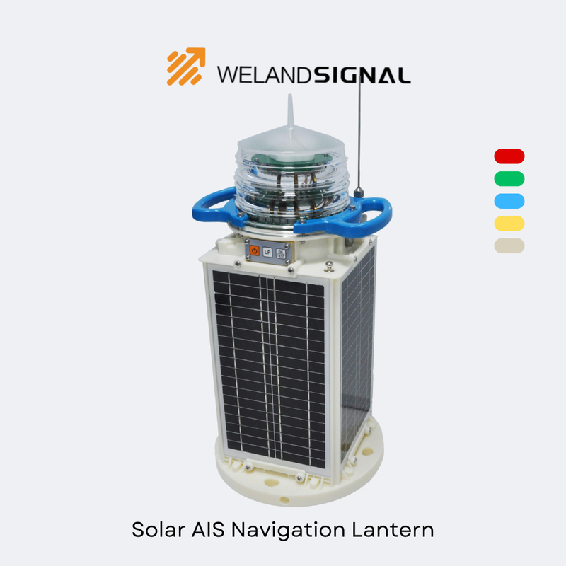 Feux de navigation pour bateaux à énergie solaire AIS60 IP68 avec intégration globale transparente GPS et Beidou, navigation intelligente