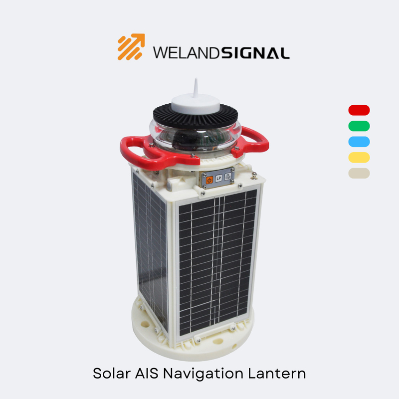 Feux de navigation pour bateaux à énergie solaire AIS60 IP68 avec intégration globale transparente GPS et Beidou, navigation intelligente