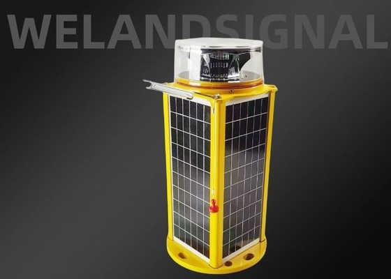 15nm 256 lumière de navigation marine à énergie solaire pour les bouées de bateaux